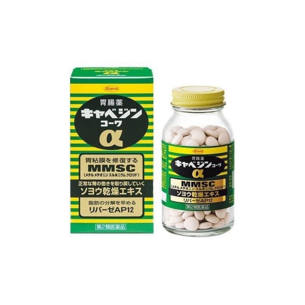【日本代購】日本藥妝CABAGIN KOWA Α 300錠胃腸藥