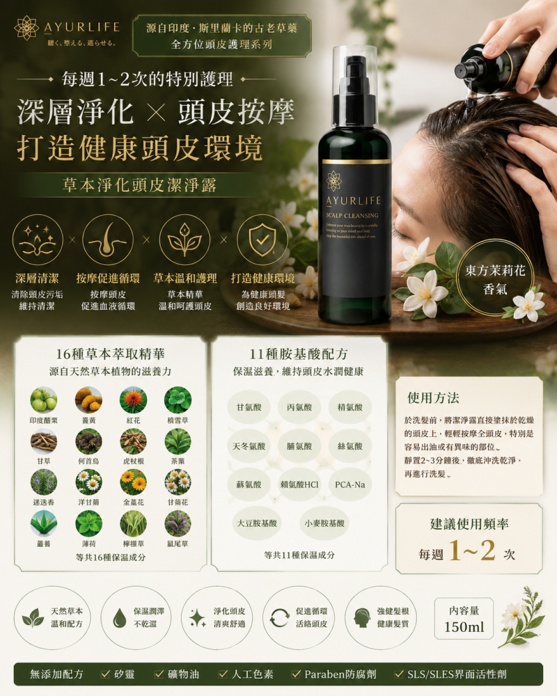 日本生活之木頭皮護理噴霧
