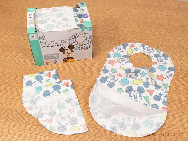 Disney Baby Bibsters 迪士尼拋棄式兒童圍兜 60入