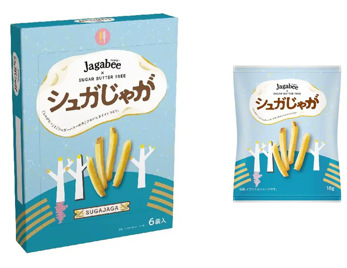 Jagabee × シュガーバターの木限定聯名款｜東京限定「シュガじゃが」甜鹹脆薯點心