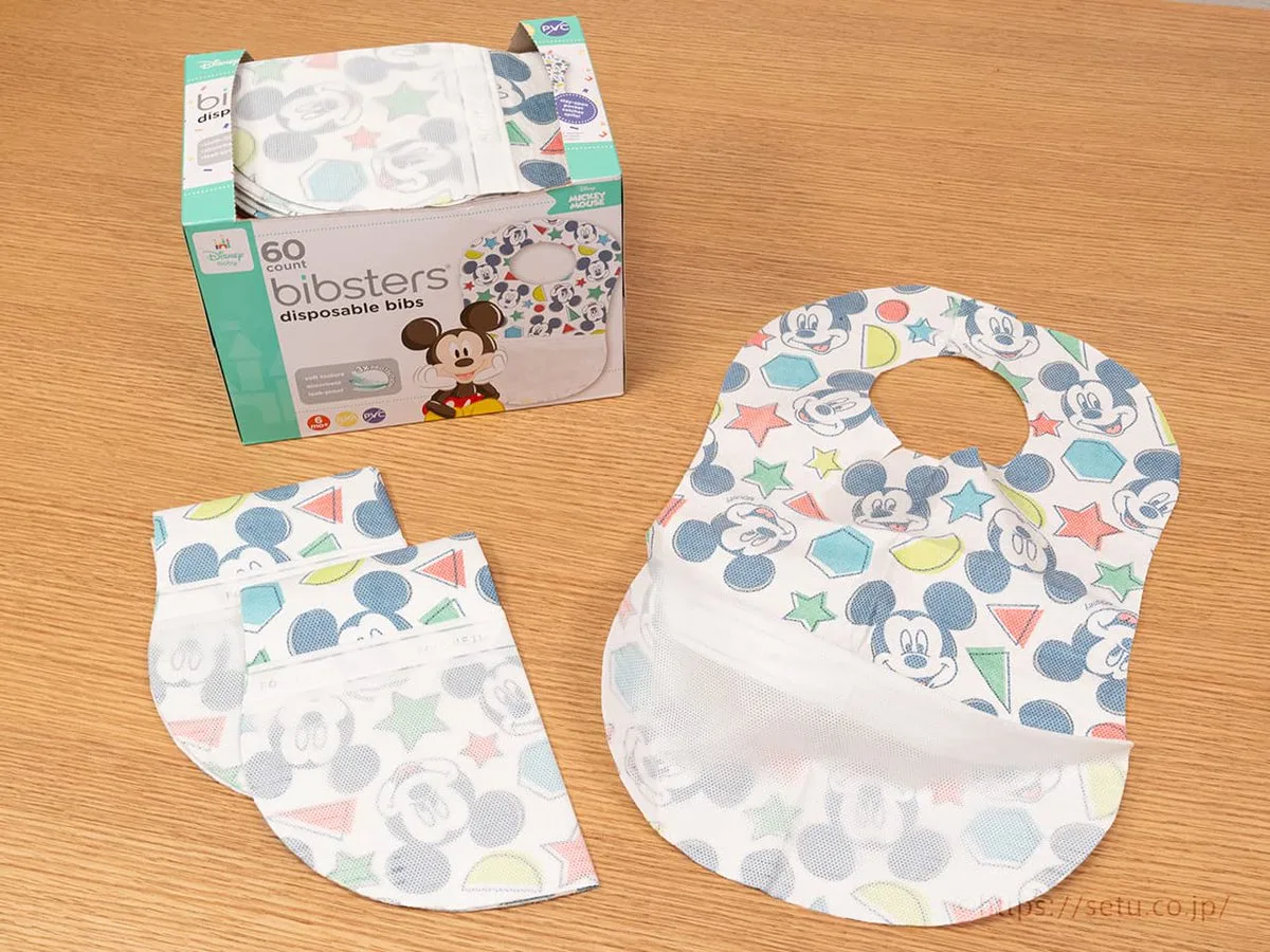 Disney Baby Bibsters 迪士尼拋棄式兒童圍兜 60入
