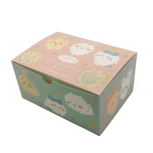 【日本代購】吉伊卡哇-3D魅力口罩 20片(附收納袋)